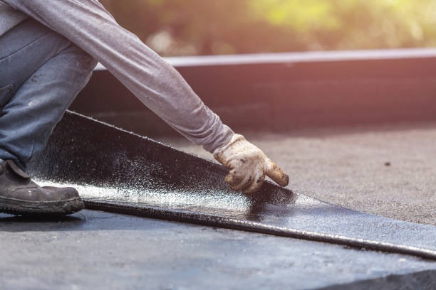 Professional Crawl Space Encapsulation technician working in Newton, WI